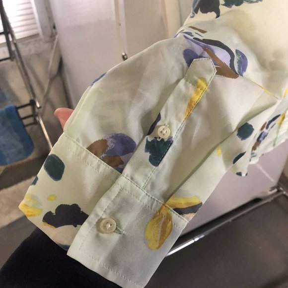 Banana Republic Floral Button Down Shirt - Multicolor - Picture 7 of 10